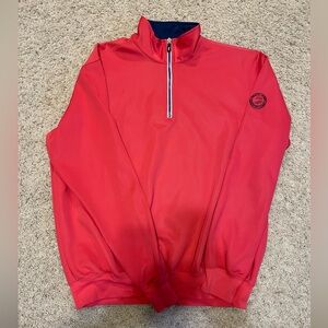 Fairway and Greene Quarter Zip Tech Pullover Men’s Medium